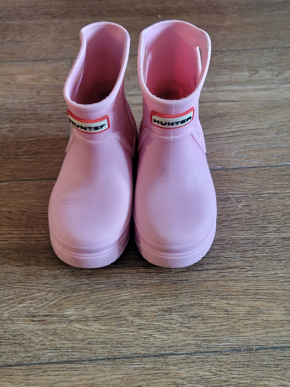 Hunter Kids' Pink Rain Boots